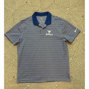 Nike Dri-Fit University of Buffalo‎ Bulls Polo Shirt - Blue/White - Large